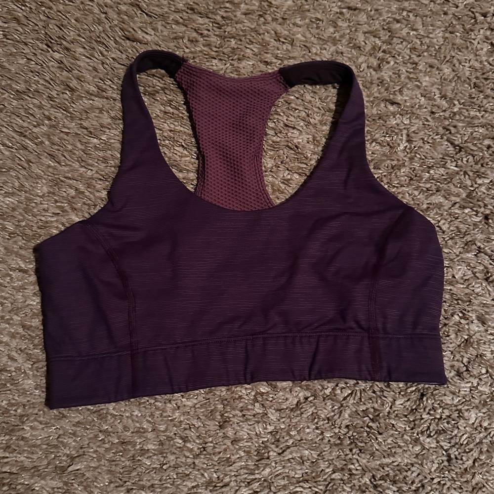 Outdoor Voices Deep Purple Sports Bra